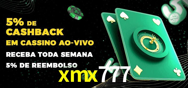 Promoções do cassino ao Vivo xmx777